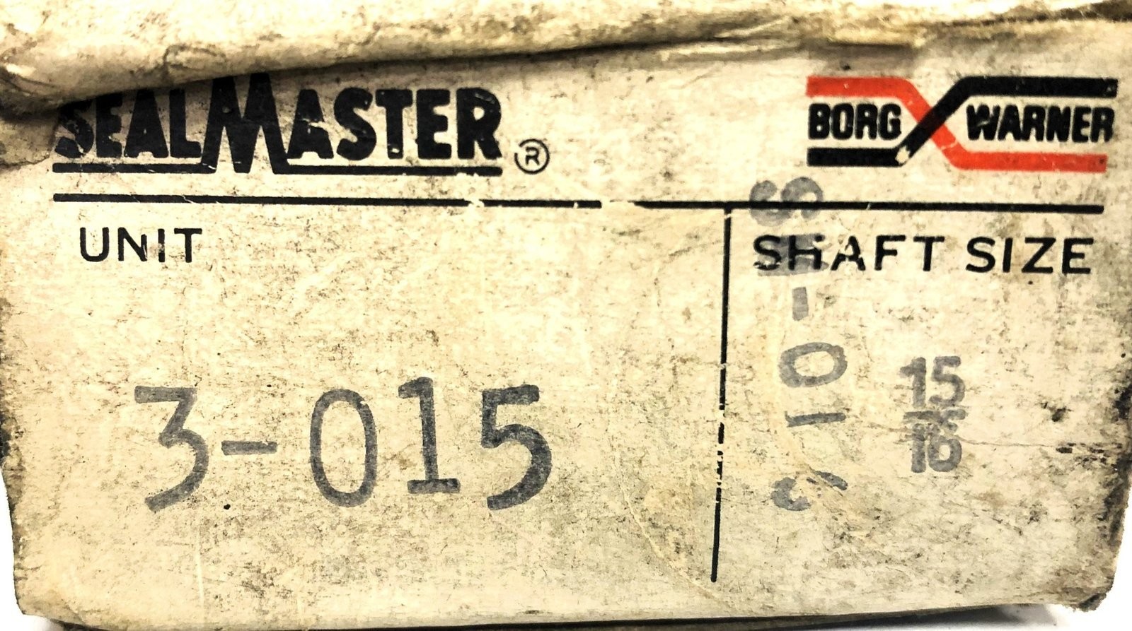SealMaster 15-16 Inch Shaft Ball Bearing Insert 3-015 NOS
