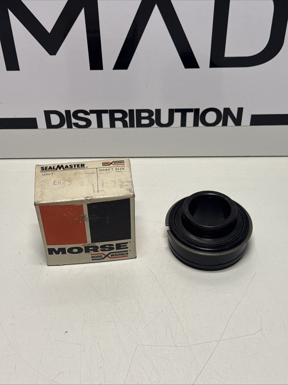 SealMaster ER-25 Setscrew Locking Ball Insert Bearing 1-9/16″ Bore