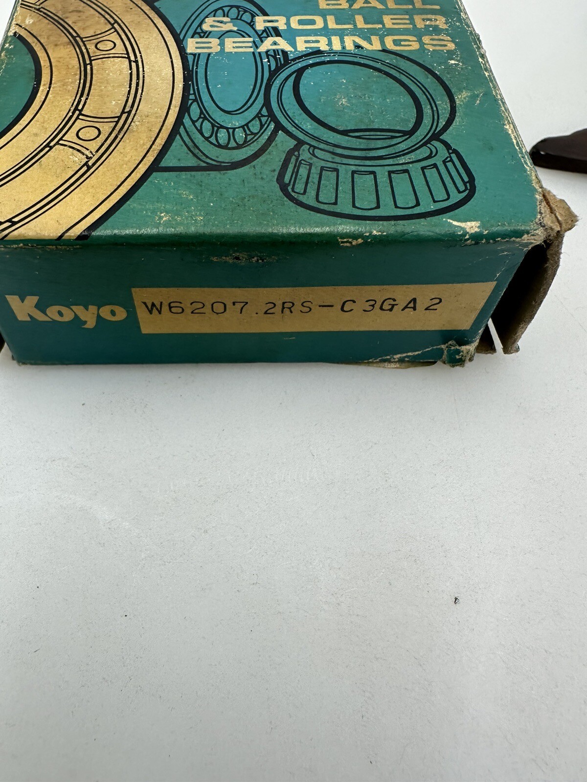 KOYO W6207-2RS-C3GA2 Angular Contac Ball Bearing 35x72x26.99 W5207LLUAC3 NEW OEM