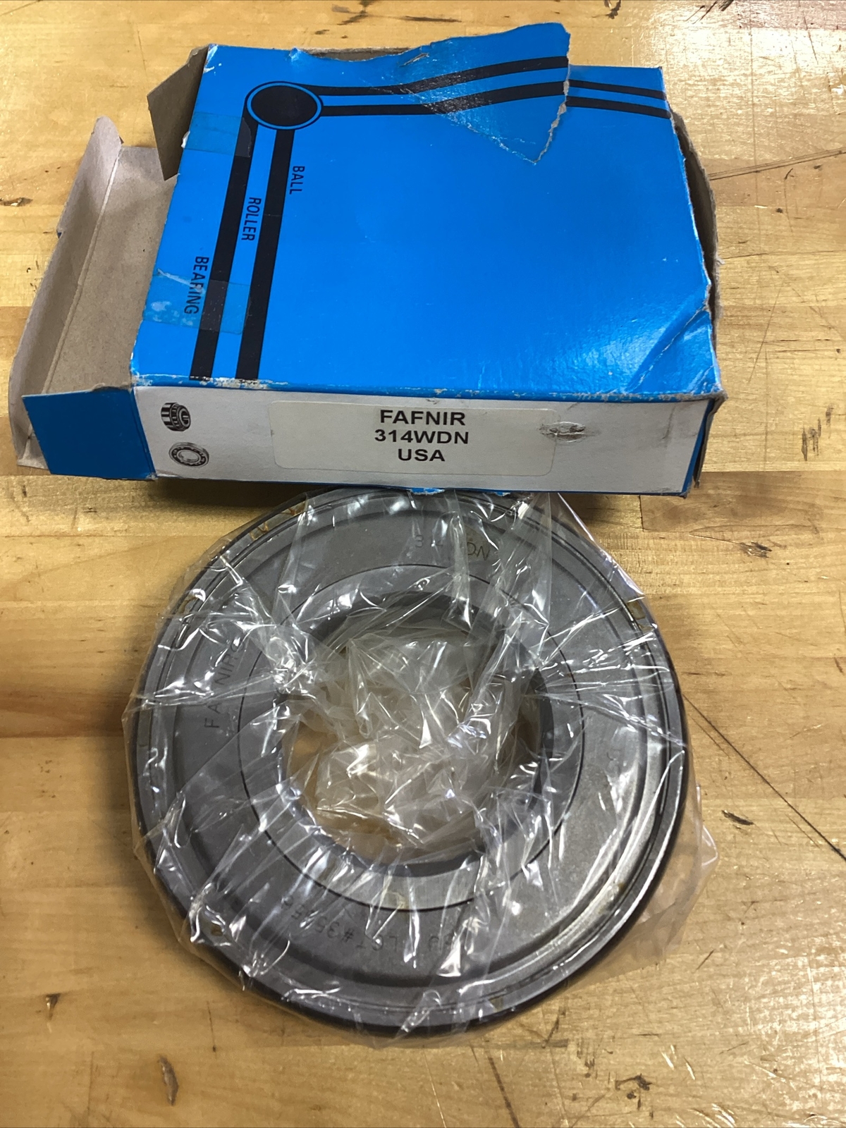 314WDN Fafnir New Single Row Ball Bearing