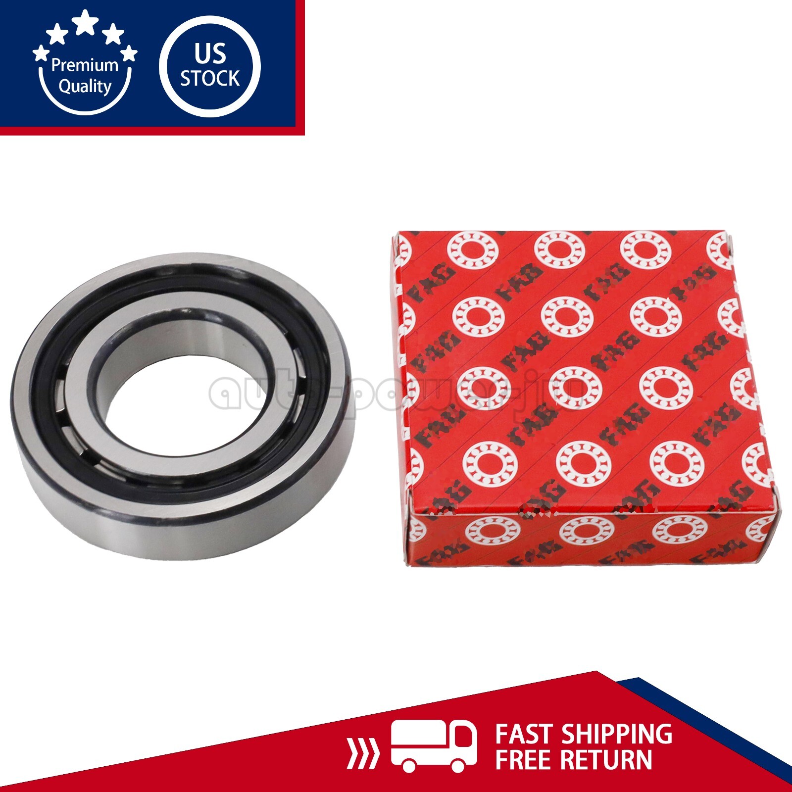 ⭐NEW Fits For FAG 20208 TVP Barrel Roller Bearing 40x80x18mm US