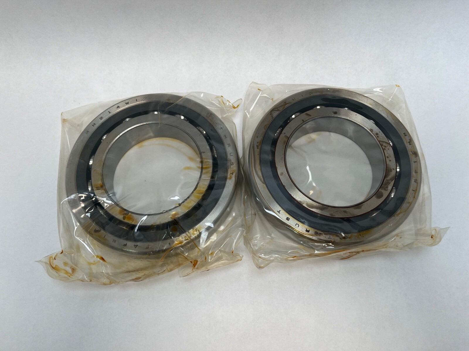 Fafnir 2MM214WI-DUH Bearing 70x125x24 mm 7214C 2-MM-214-WI-DUH USA 2 Pcs