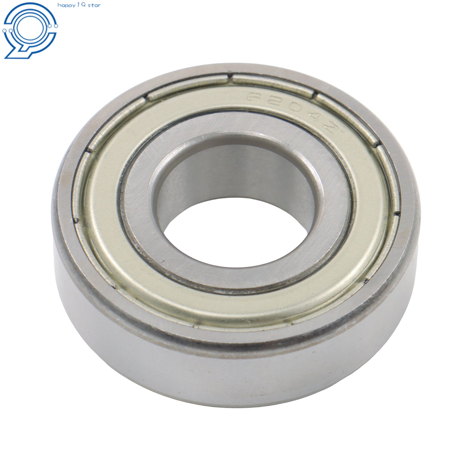 20x47x14mm Ball Bearing 6204-ZZ 10 Pcs Double Shielded Precision Steel