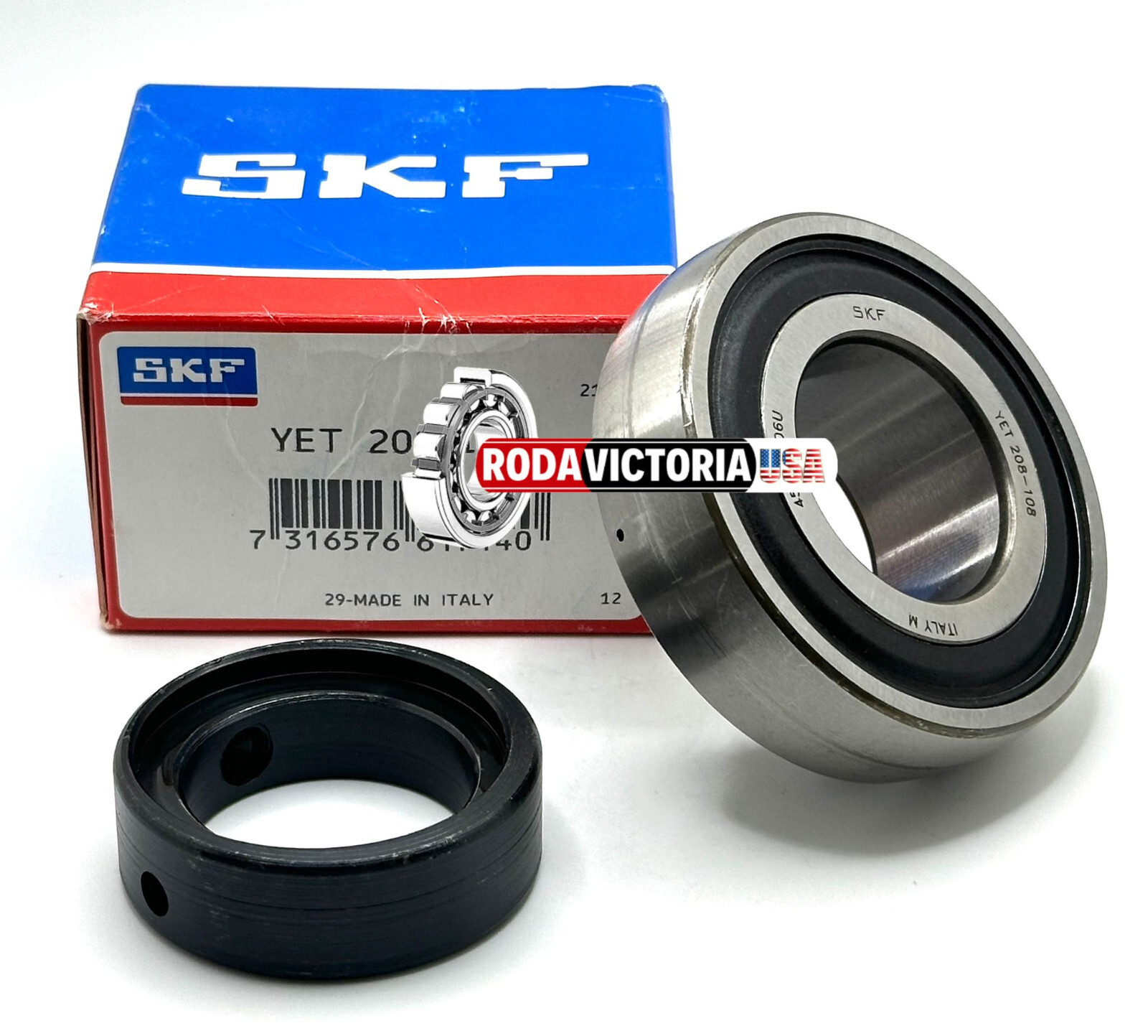 SKF YET208-108 RADIAL INSERT BALL BEARING 38,1x80x43,7mm