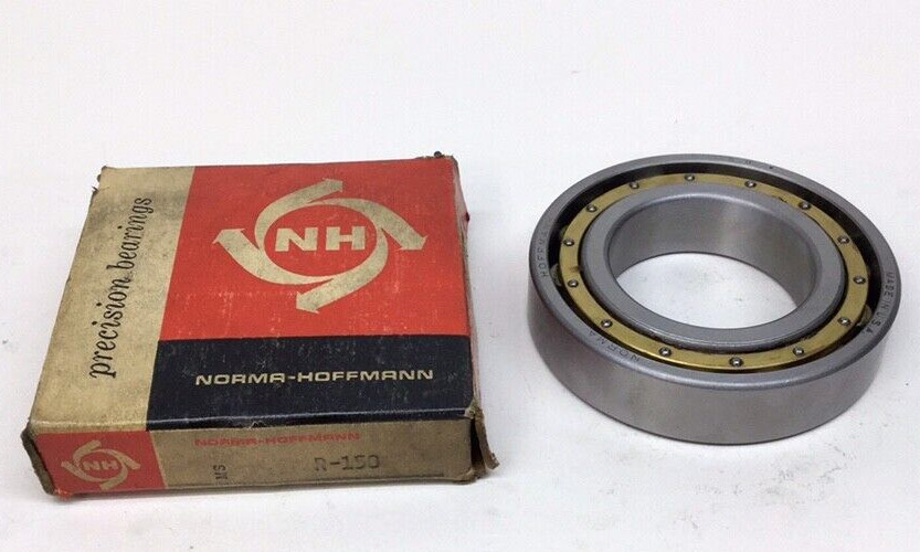 Norma Hoffmann R-150 Cylindrical Roller Bearing 50mm ID X 90mm OD X 20mm W R150
