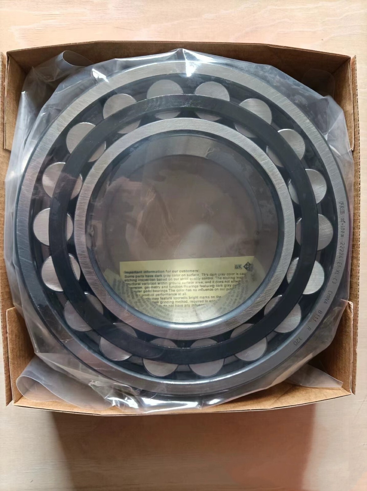 1PC FAG 22224-E1-XL-C3 Spherical Roller Bearing