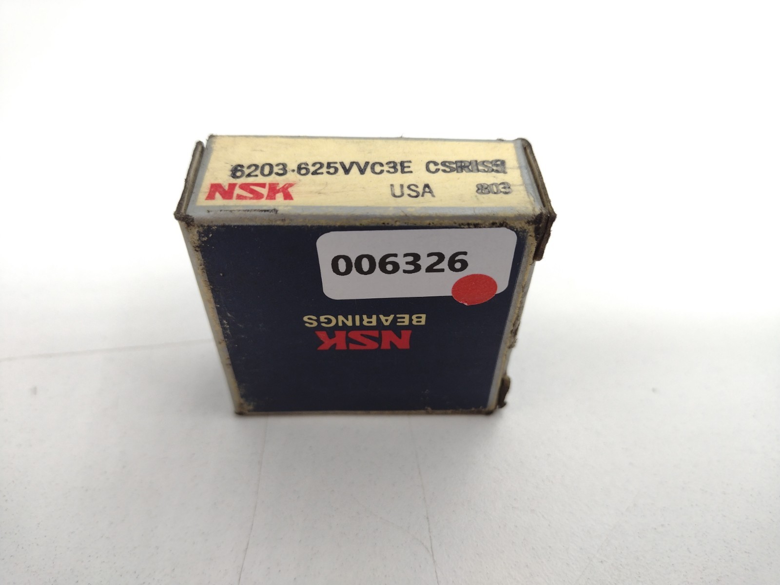 *** NSK 6203-625VVC3E Radial Deep Groove Ball Bearing 0.6250 inch Bore