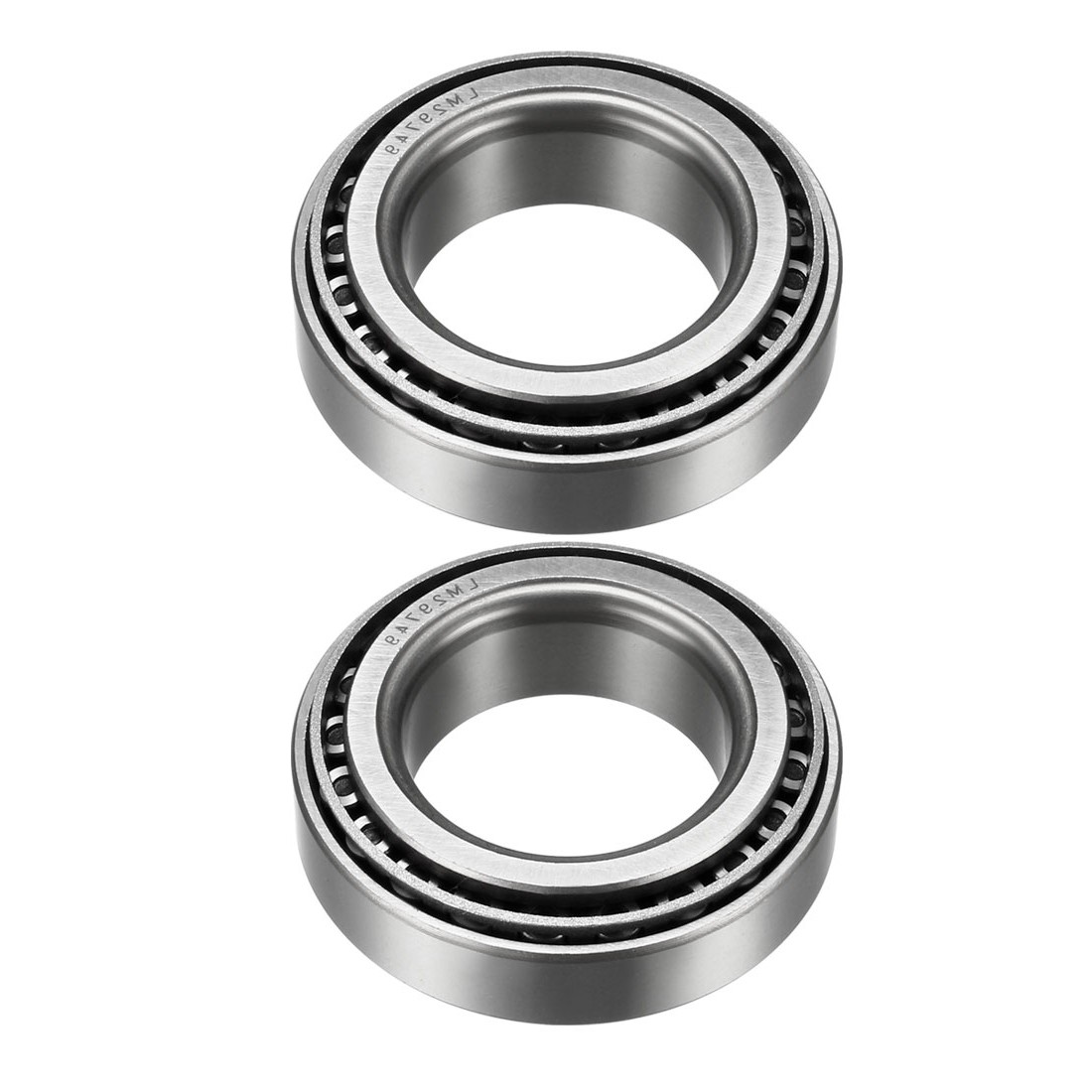 2pcs LM29749/LM29710 Tapered Roller Bearing Cone and Cup Set 1.5″ Bore 2.56″