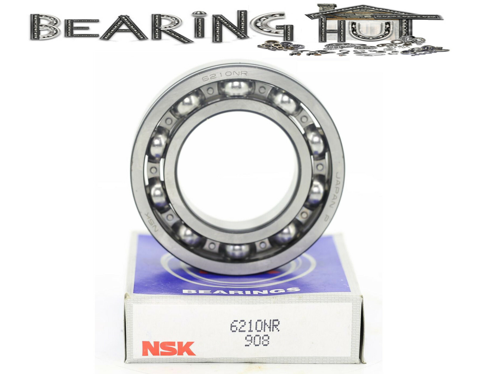 NSK 6210NR Single Row MF 240 G/BOX Deep Groove Ball Bearing 50x90x20 mm