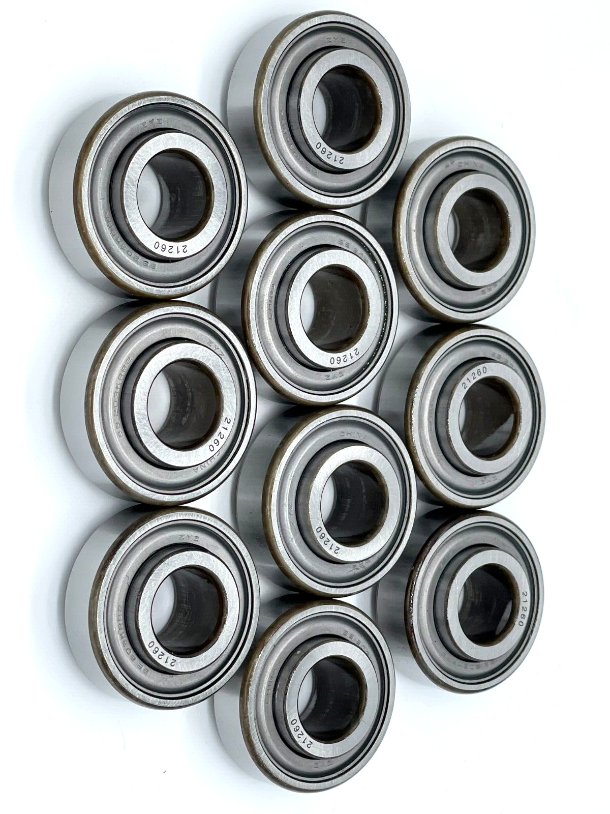 10 pcs BB203KRR2 Ag Ball Bearings with GOTHIC ARCH OEM Quality