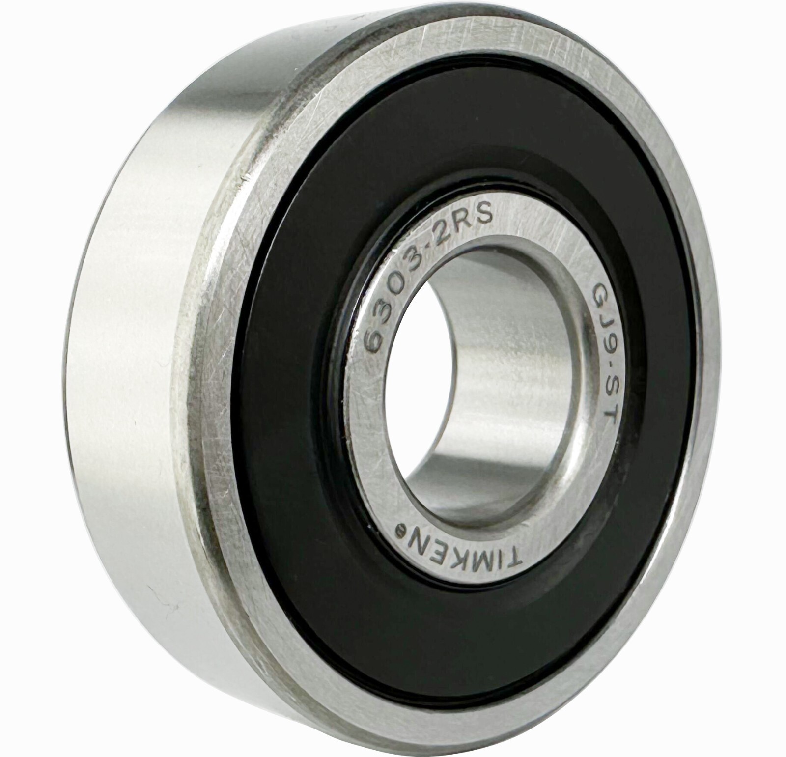 2PCS TIMKEN 6303-2RS 17X47X14MM Double Rubber Seal Bearings