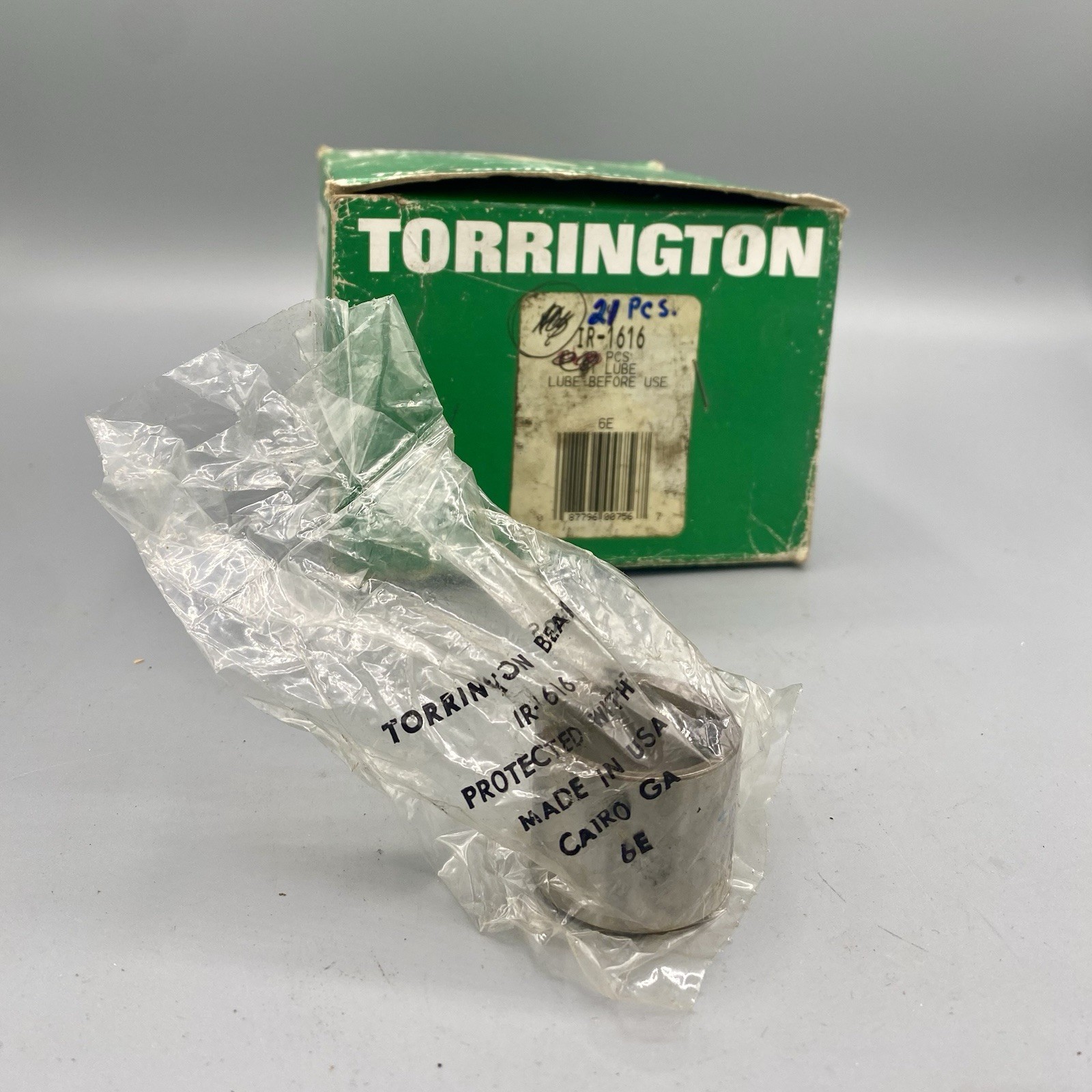 New Sealed Torrington IR-1616 – Needle Roller – 1″ ID x 1.5″ OD x 1″ Wide