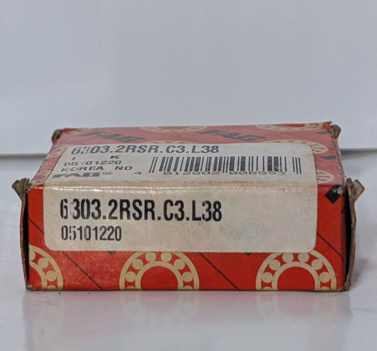 Lot of 4: FAG 6303.C3 Deep Groove Bearings, H278-2020.HB, 05101220