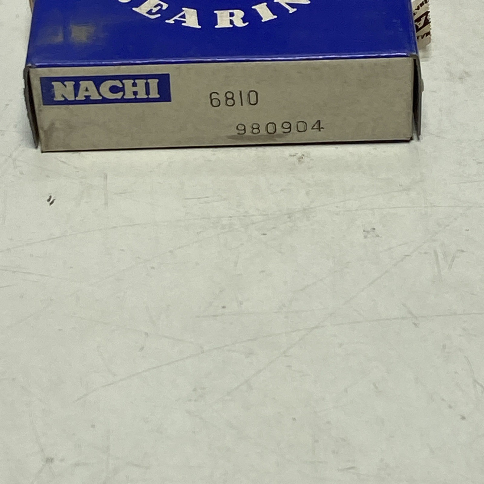 Nachi 6810-ZZ 50mm X 65mm X 7mm Shielded Bearing