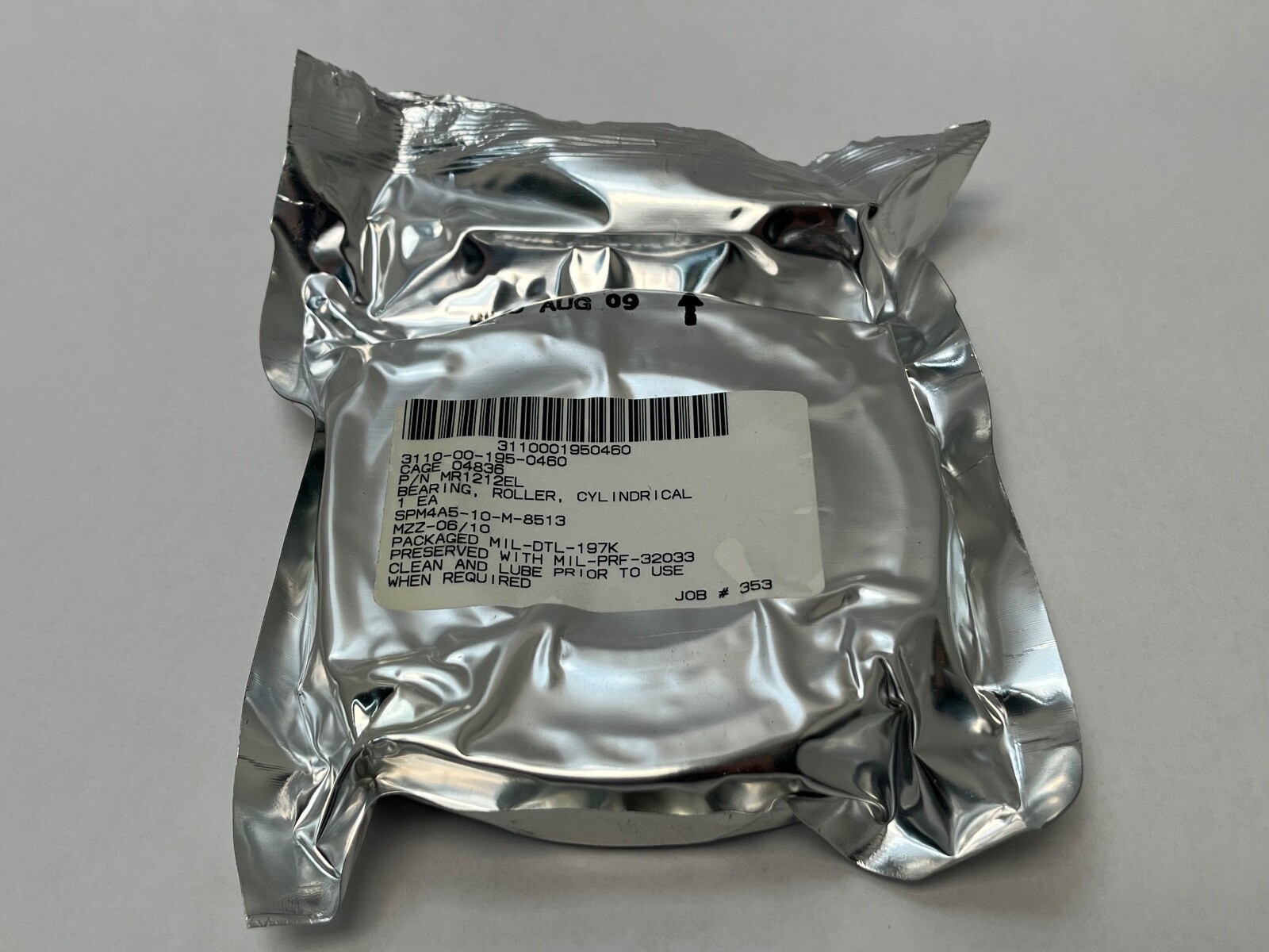 Bower MR1212EL Cylindrical Bearing 60x110x22 mm NJ212E MR-1212-EL NTN USA
