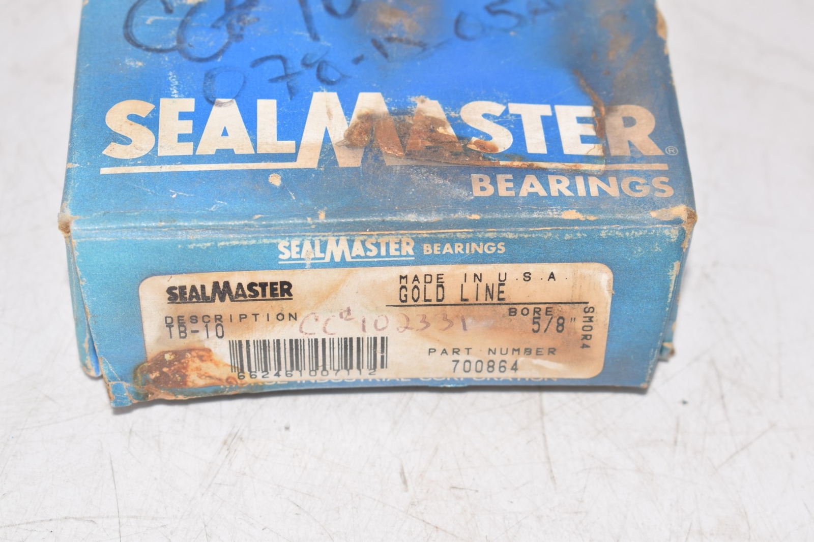 NEW Sealmaster TB-10 Tapped Base Pillow Block Unit – Tapped Base, 5/8 in Bore