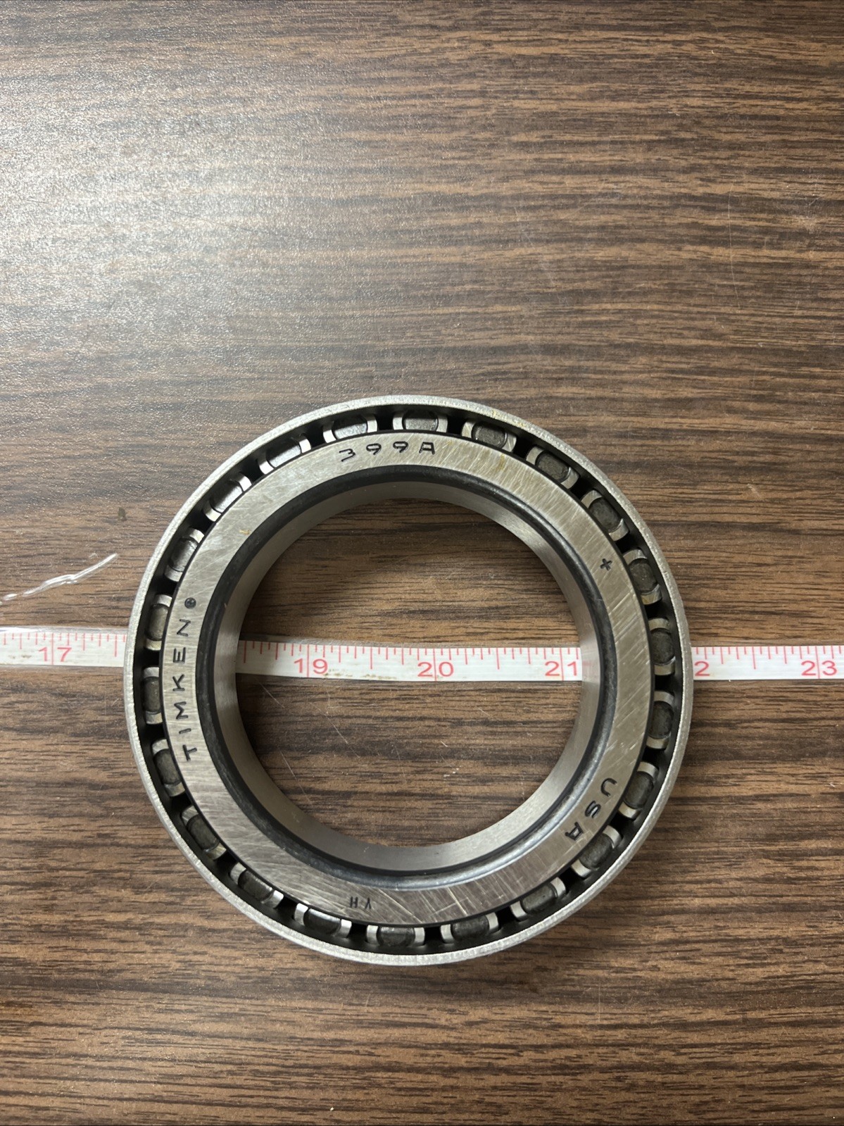 NOS TIMKEN 399A Tapered Roller Bearing 2.6875” Bore X 0.866” Wide