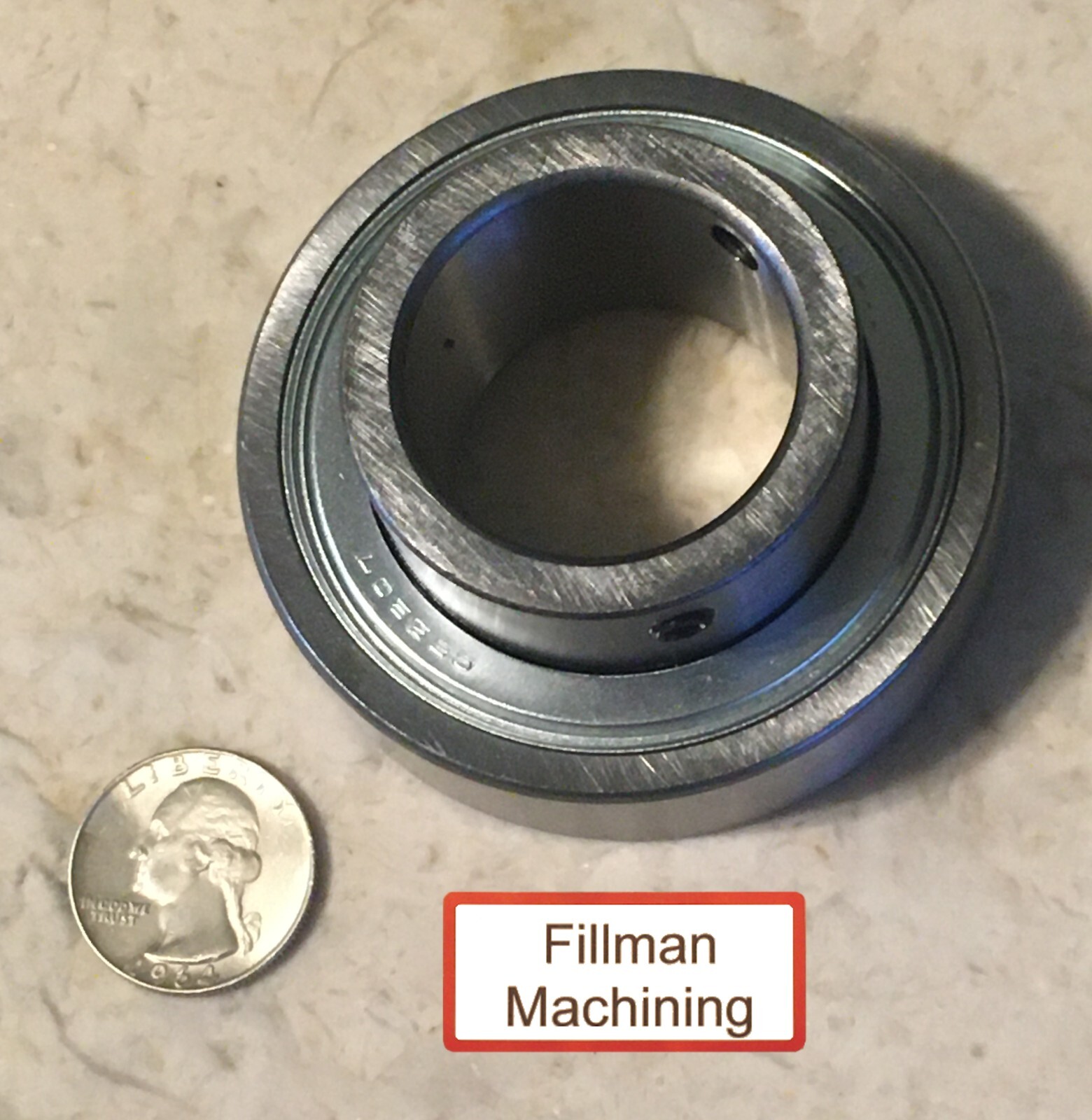 CSB207 Narrow Inner Ring Bearing, Set Screw, 35 mm ID, 72 mm Cylindrical OD