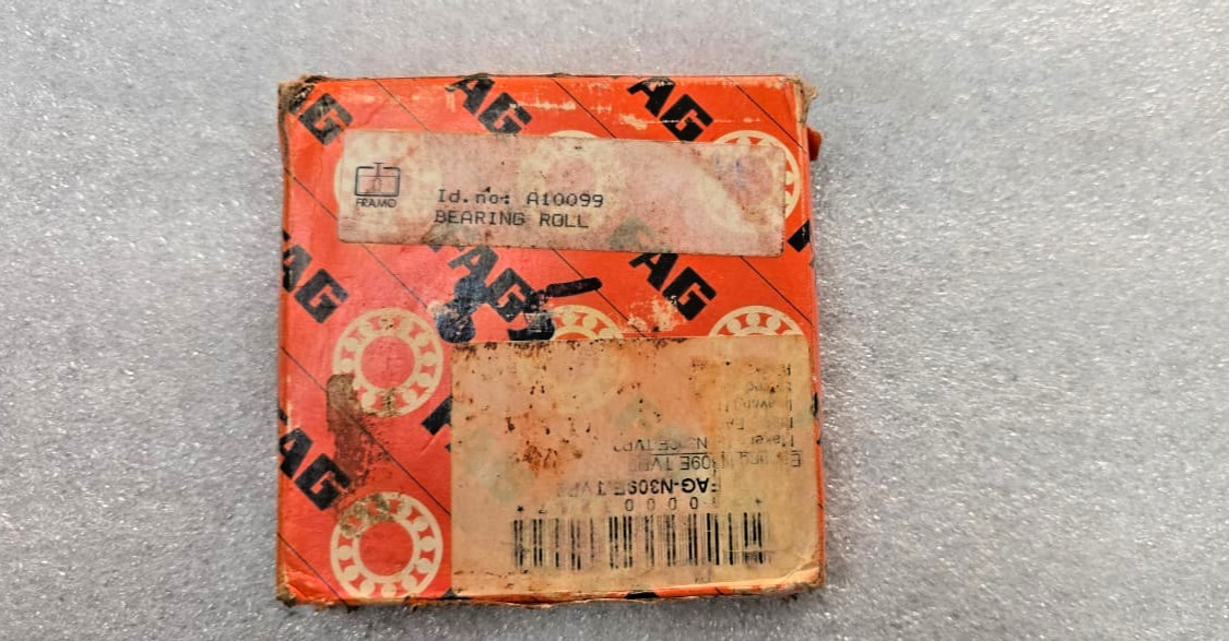 N 309 E TVP2 Cylindrical Roller BEARING 45x100x25 MM N309ETVP2 Fiber Cage FAG