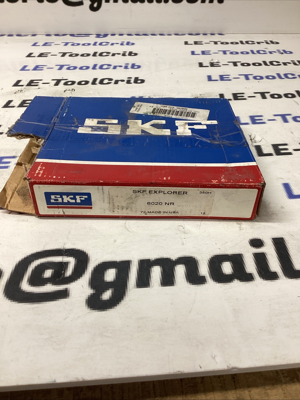 SKF 6020NR Single Row Deep Groove Ball Bearing 101mm x 153mm x 25mm K-326