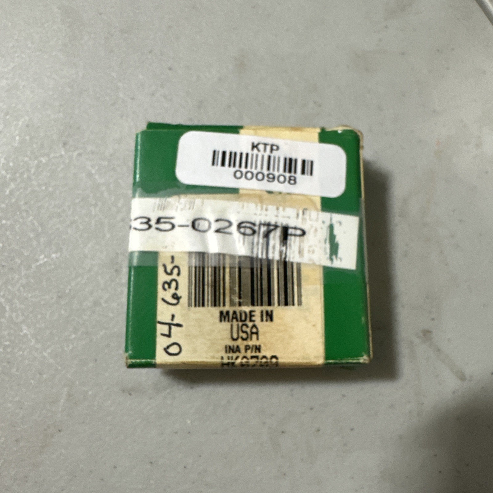 INA HK0709 BEARING