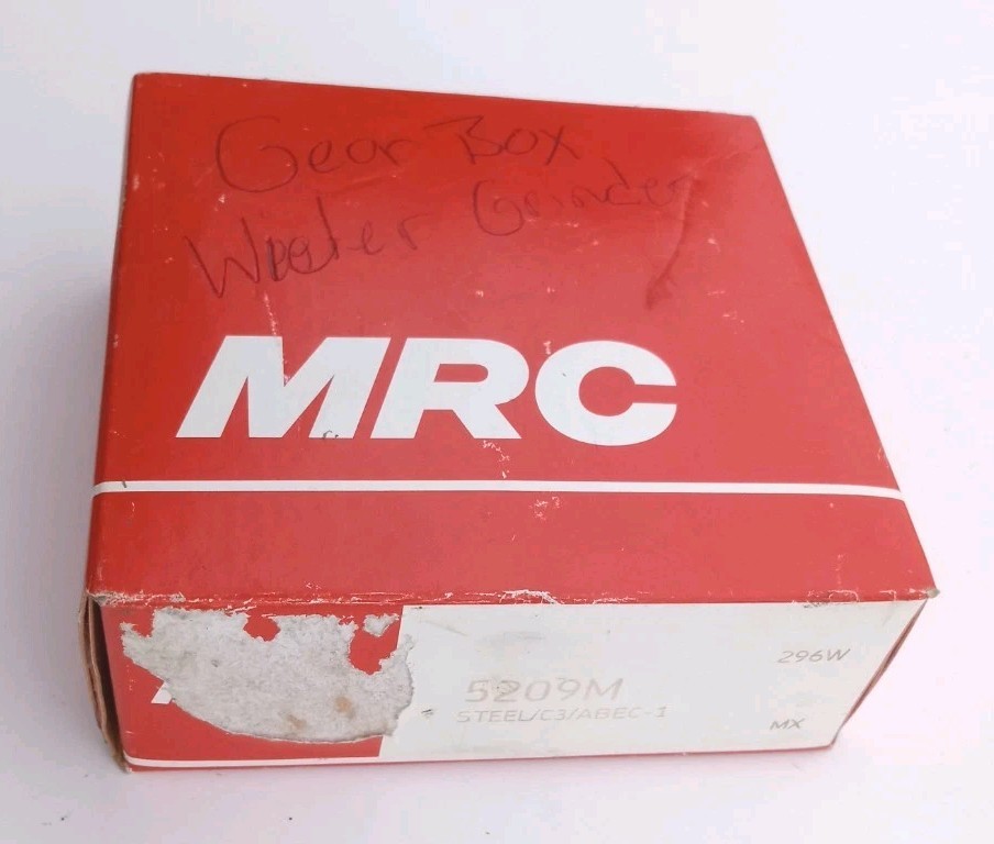 MRC 5209M Double Row Angular Contact Bearing 45x85x30.2mm Industrial NOS