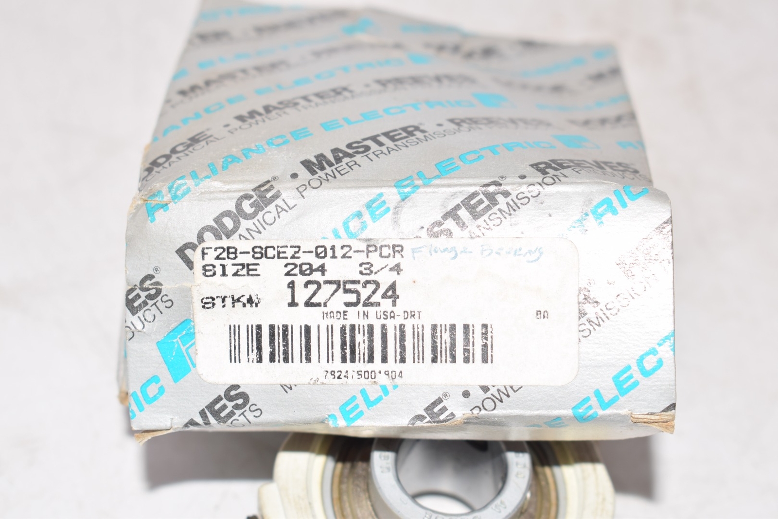 NEW DODGE F2B-SCEZ-012-PCR 127524 E-Z Kleen Flange-Mount Ball Bearing Unit – 3/4