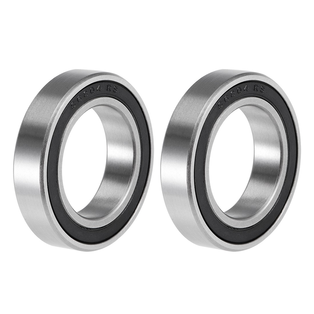 S6804-2RS Deep Groove Ball Bearings 20x32x7mm Double Sealed 2pcs