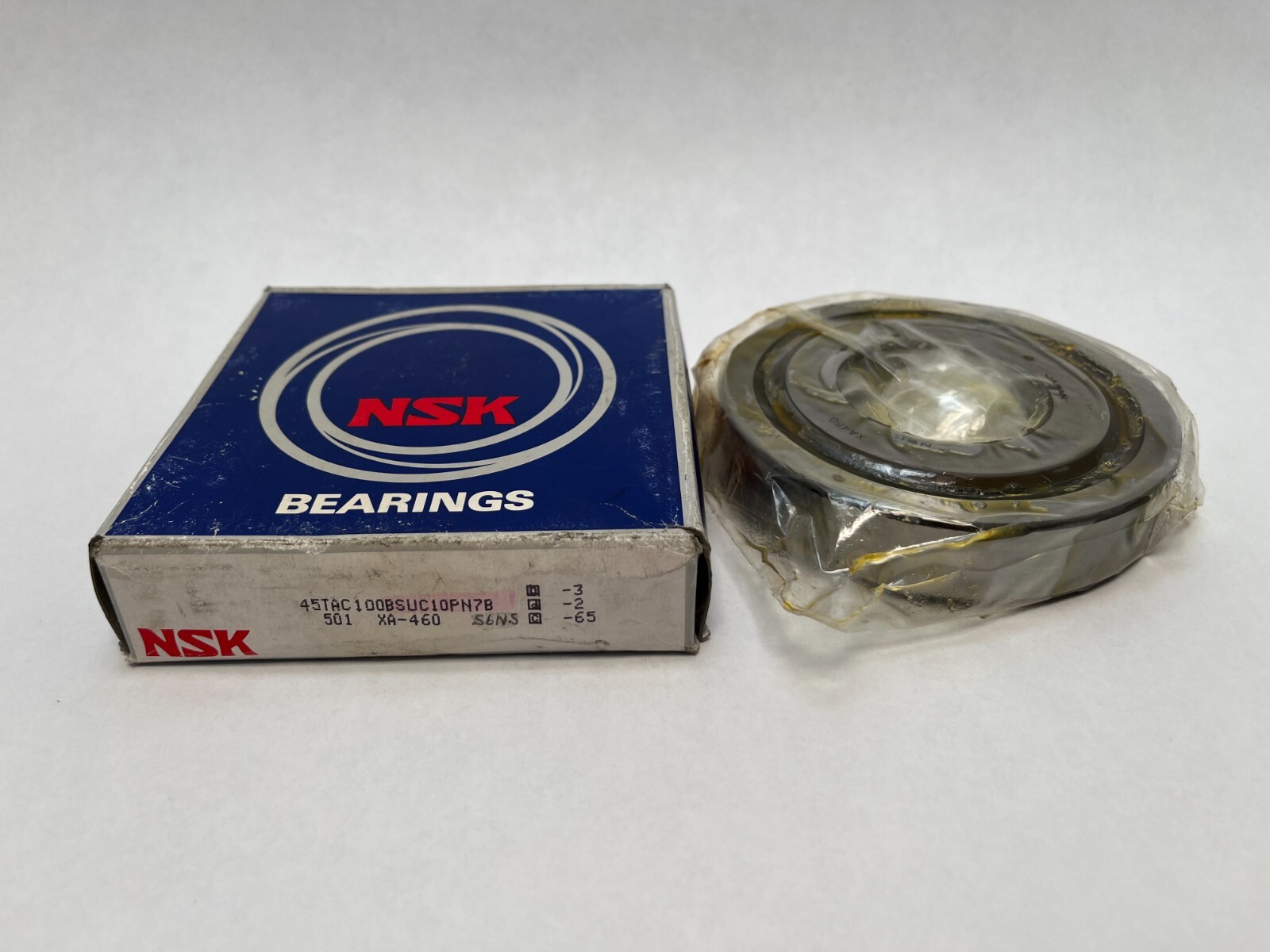 NSK 45TAC100BSUC10PN7B-AV2S Bearing 45x100x20 mm 45TAC100-B-SUC-10-PN-7B Japan