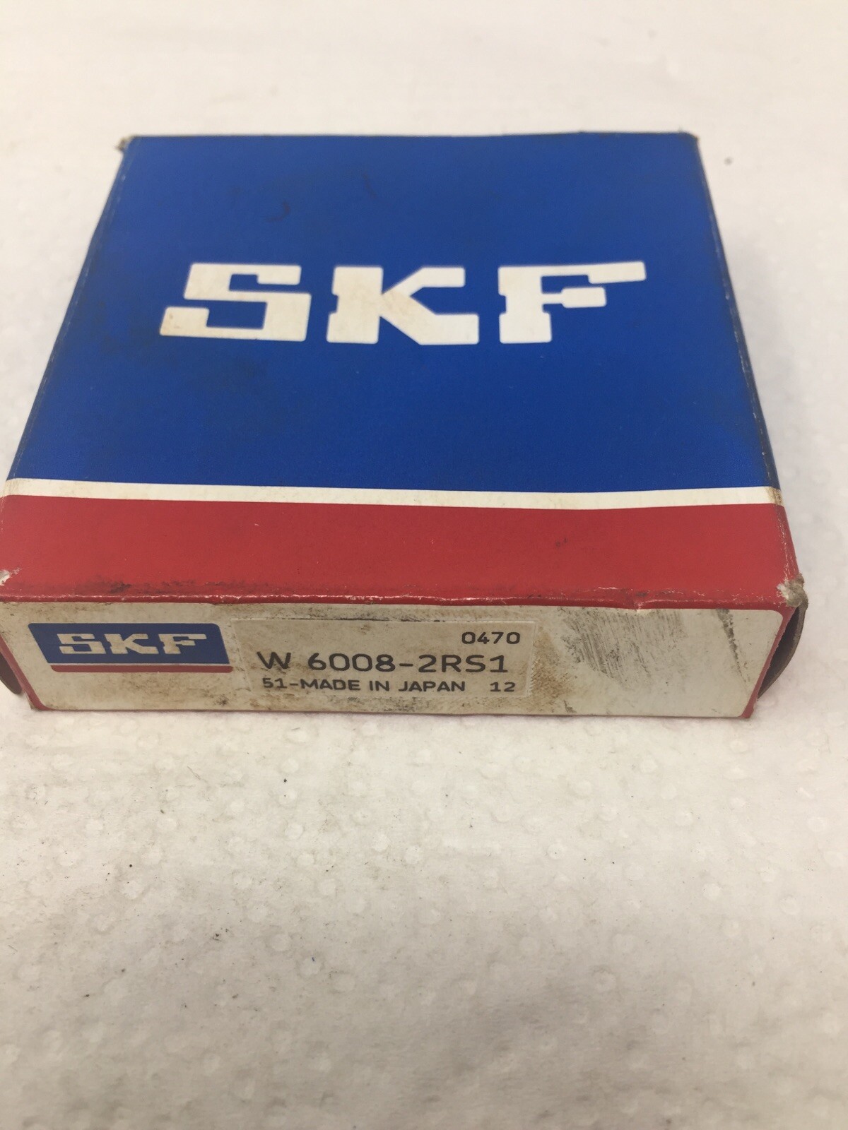 SKF W-6008-2RS1 Deep Groove Bearing