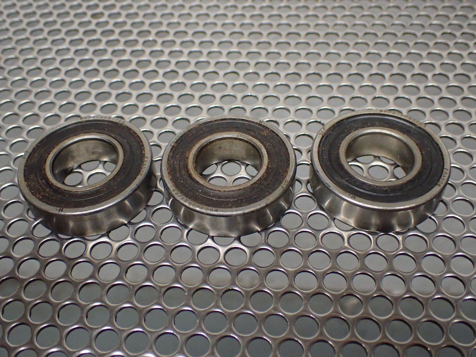 SKF 6004-2RS1/C3 Bearings Used With Warranty (Lot of 3) See All Pictures