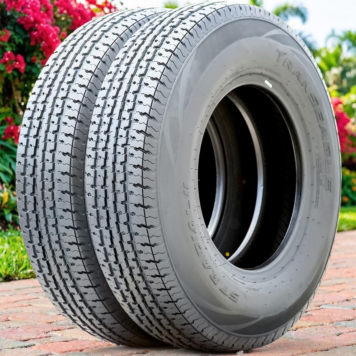 Transeagle ST Radial II Premium Trailer Radial Tire-ST205/75R15 205/75/15 205…