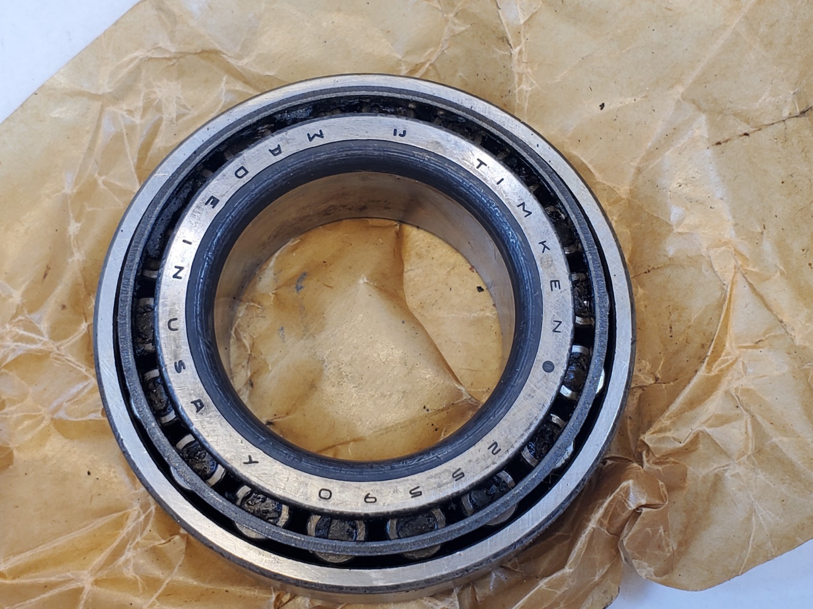 TIMKEN 25520 Tapered Roller Wheel Bearings Set 1-3/4″ Bore New In Box