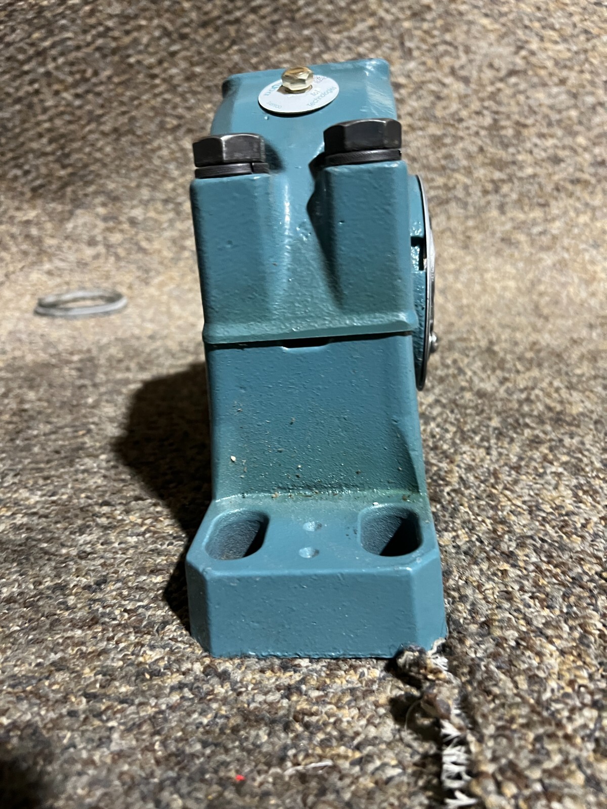 Dodge 070079 Pillow Block Roller Bearing Unit Blue Green