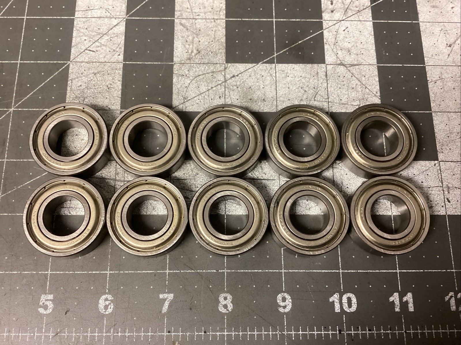 Fafnir 9103KDD Radial Bearings Double Shield LOT OF 10 (LXB12X)