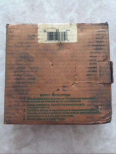 NEW IN BOX Fafnir Ball Bearing 316WDDN New Old Stock 80mm Bore 170mm Outside Dia