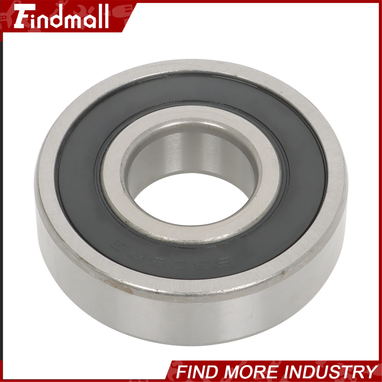 Findmall 6305-2RS C3 Ball Bearing 25x62x17mm 10 Pcs Premium Rubber Sealed