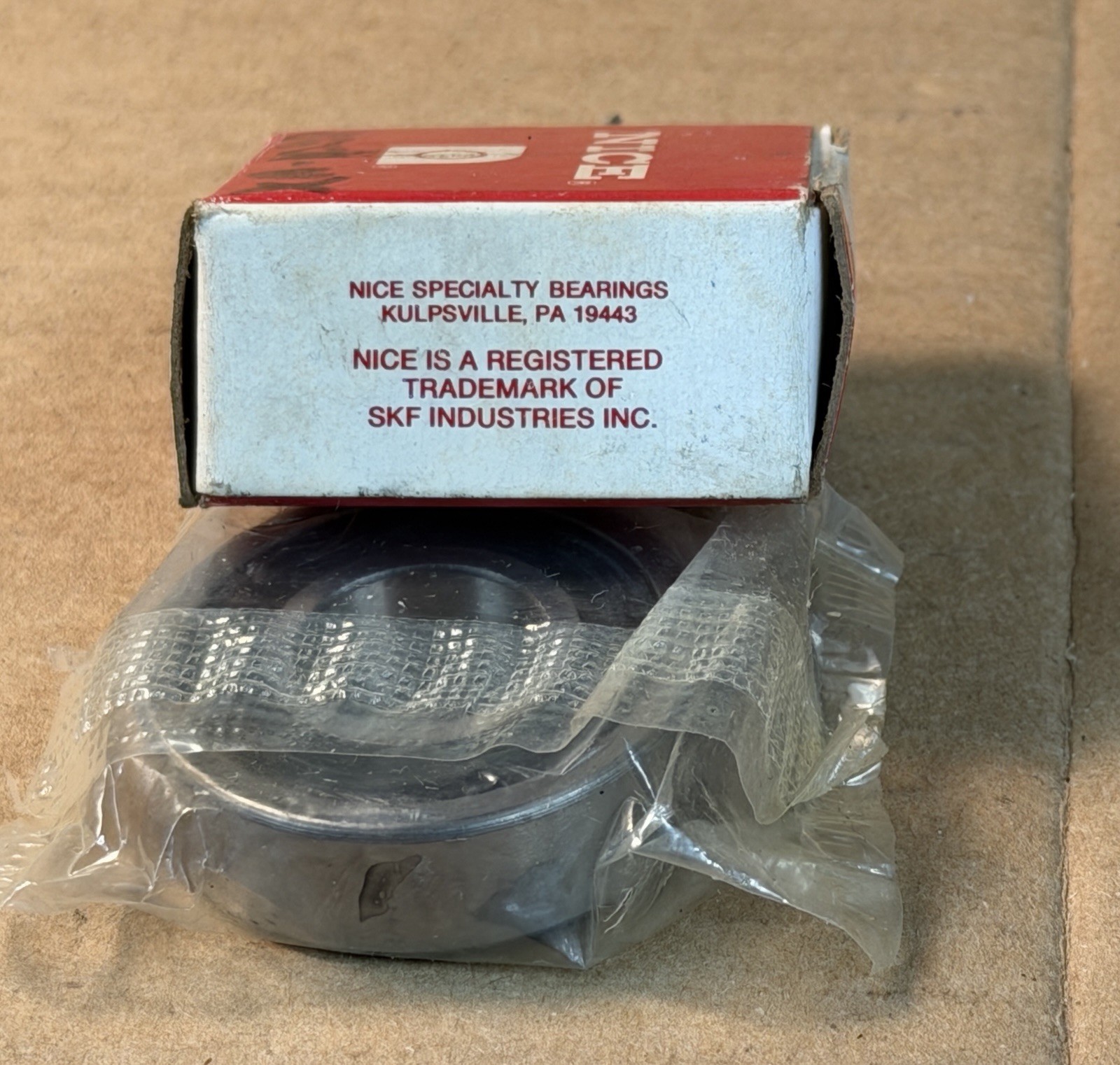Nice Ball Bearing (RBC Bearings) 1635DCTNTG18 .750 ID X 2.75 OD X .500 Wide
