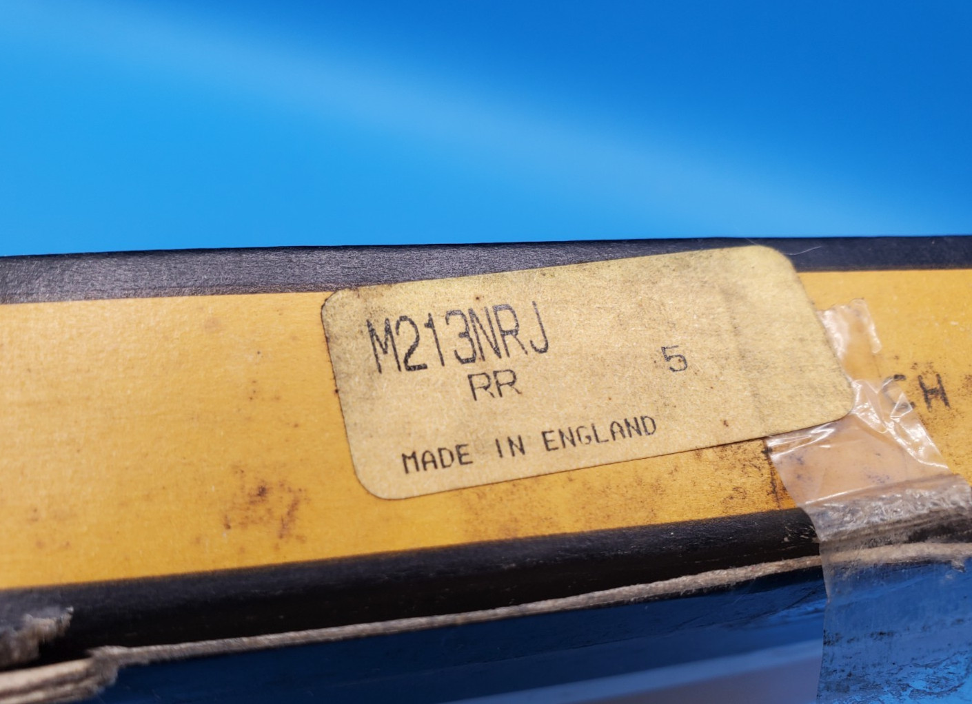 RHP M213NRJ RR Ball Bearing W/ Snap Ring NOS Sealed – Made in England