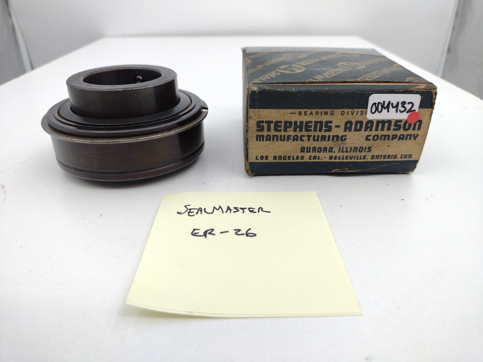 SealMaster ER-26 Ball Insert Bearing 1.6250 inch Bore