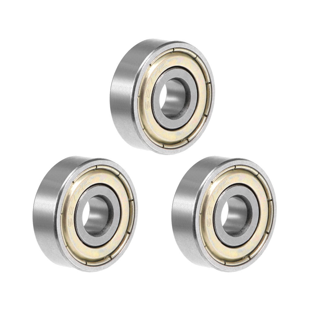 7mm I.D. Miniature Ball Bearings 607z 627z 687z 697z Mr117zz 627ZZ (3Qt)