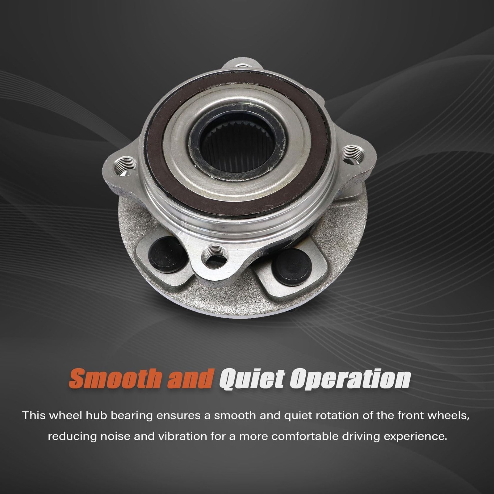 FZJDSD 1PC Front Wheel Hub Bearing Compatible with Land Rover Range Rover Vel…