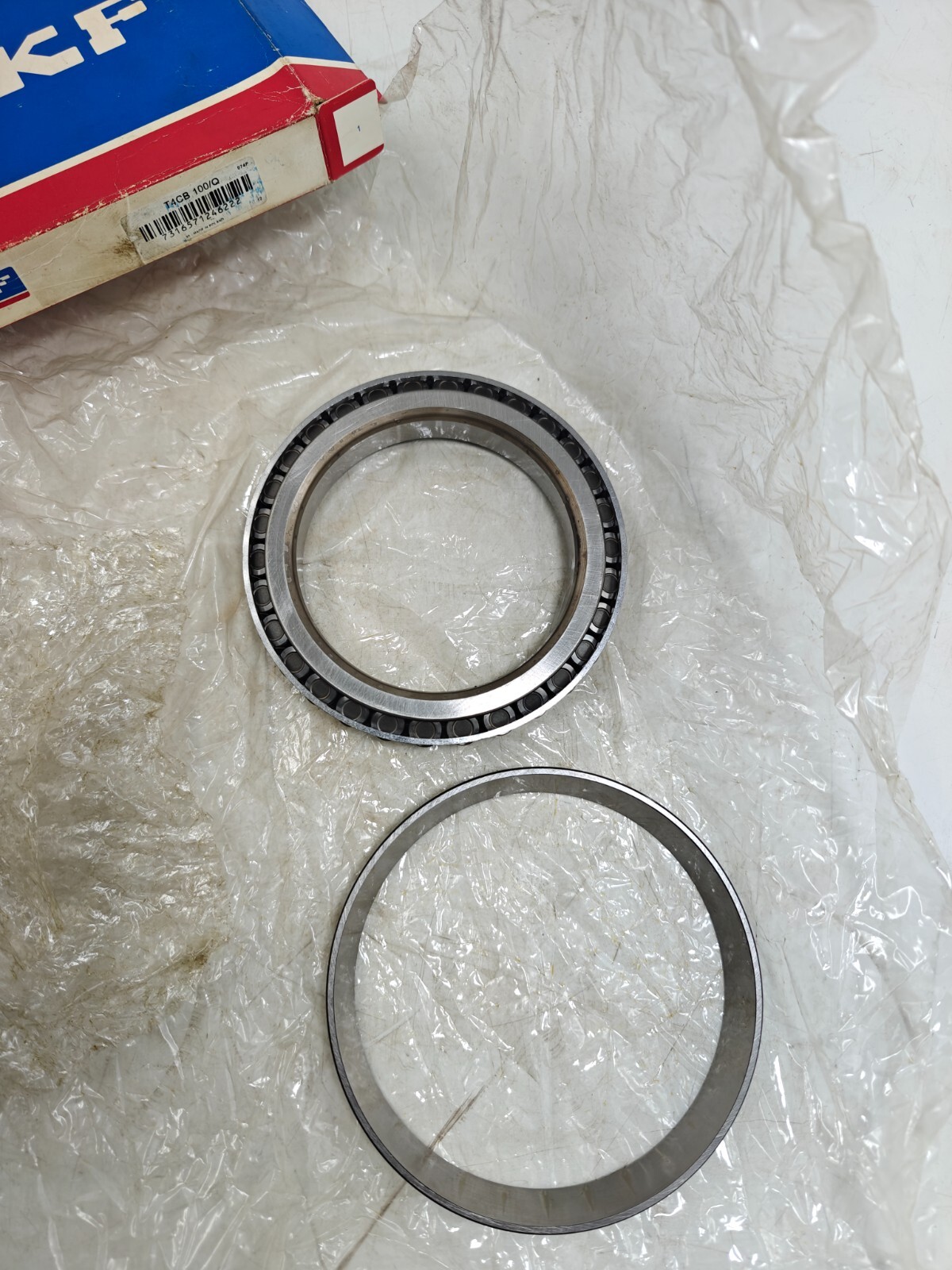 T4CB100/Q SKF Tapered Roller Bearing Cone&Cup 100x145x24mm T4CB 100 SKF Poland