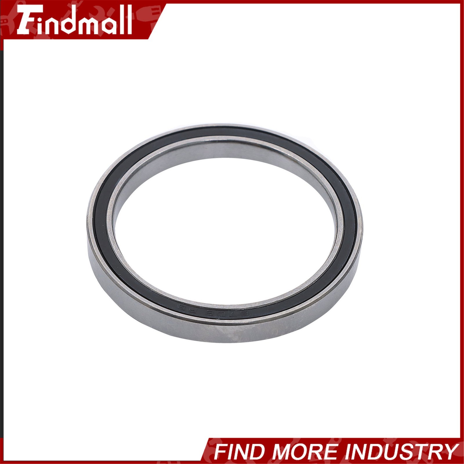 Findmall 10pcs 6708-2RS Ball Bearings 40x50x6mm Double Sealed Pre-Lubricated
