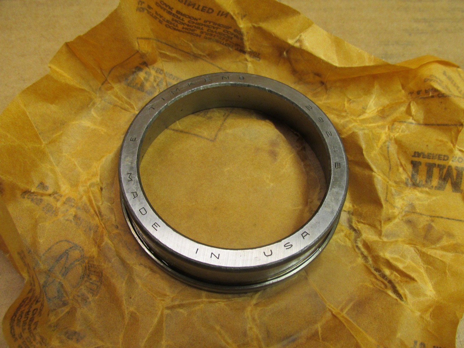 TIMKEN 2924B FLANGE TAPERED ROLLER BEARING CUP 2924 B 3-11/32″OD 13/16″W USA