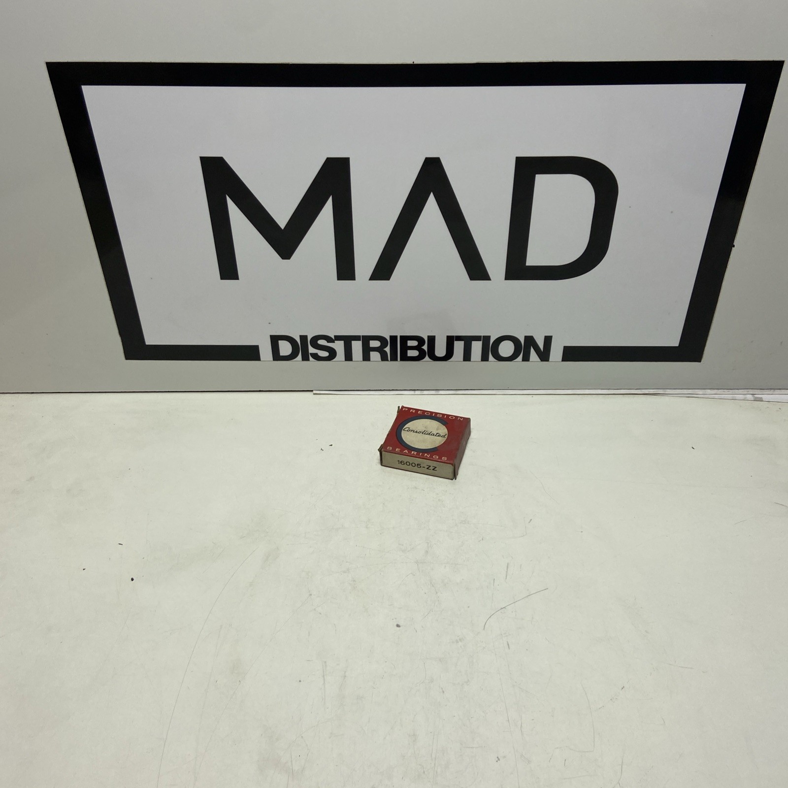 Consolidated 16005-ZZ Deep Groove Bearing, 25mm ID, 47mm OD, 8mm Width
