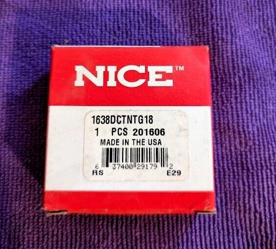 RBC NICE Bearing 1638DCTNTG18 Ball Bearing New Old Stock (T)