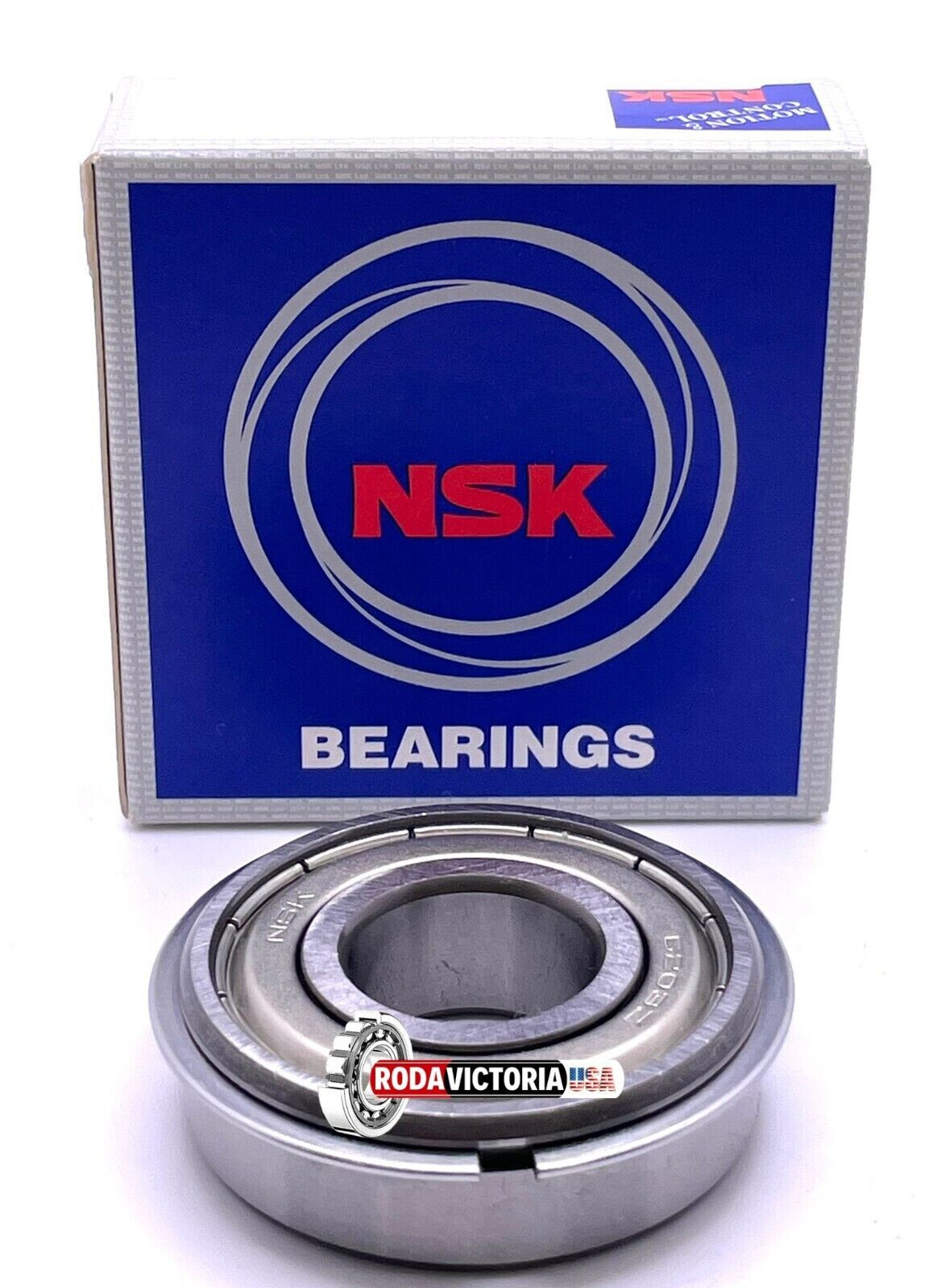 NSK 6203 ZZ NR 6203 ZZNR Shielded Bearing with A Snap Ring 17x40x12 mm