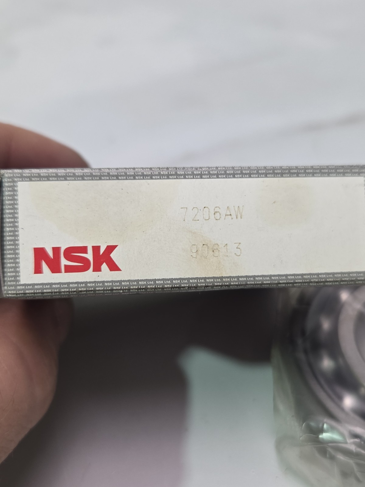 1X NSK 7206AW Angular Contact Ball Bearing