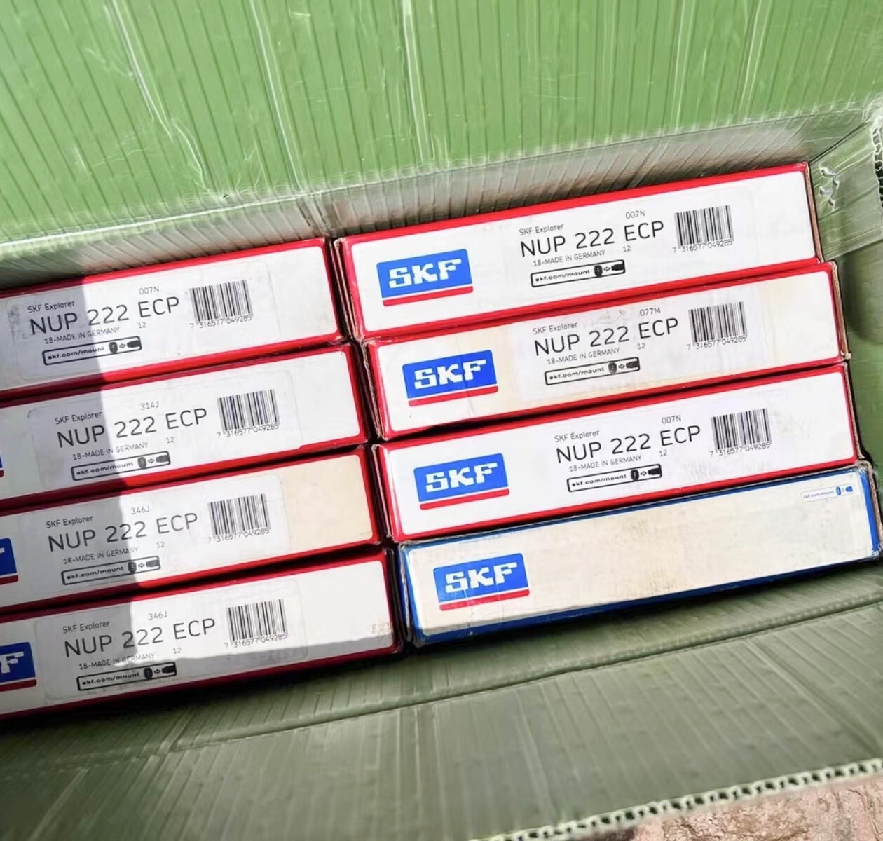1PC SKF NUP 222 ECP cylindrical roller bearing